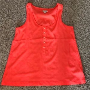 Gap Hot Pink Silk Tank